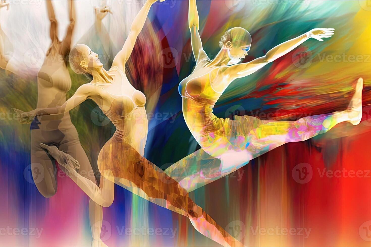 international day of dance abstract illustration photo