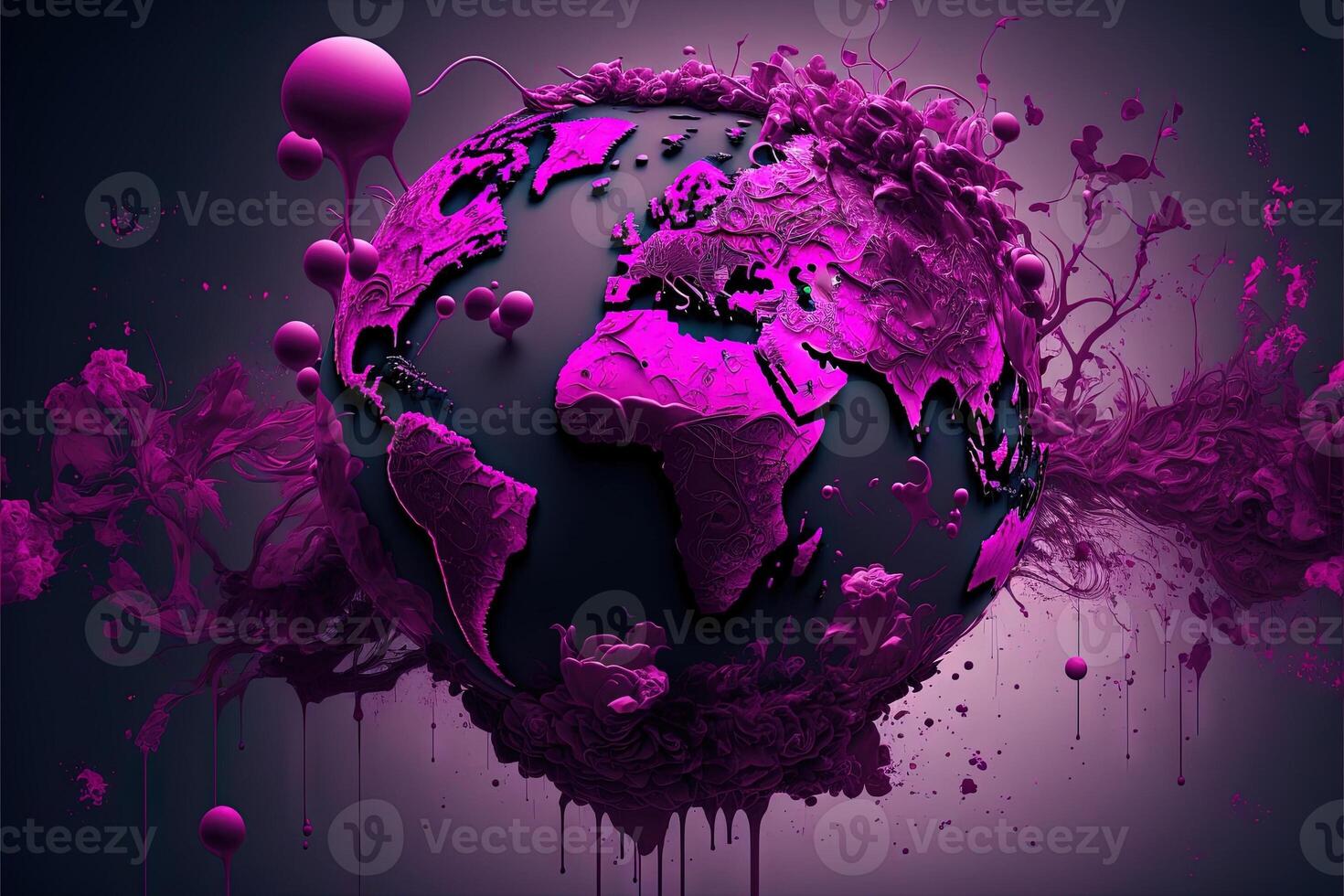 Magenta world Visual Magentaverse color of the year 2023 viva magenta illustration photo