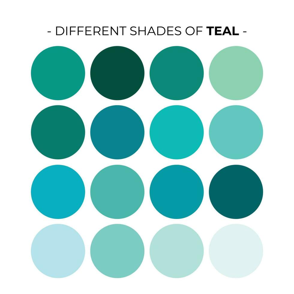 Vector Color Palette Set Design Template Multi color