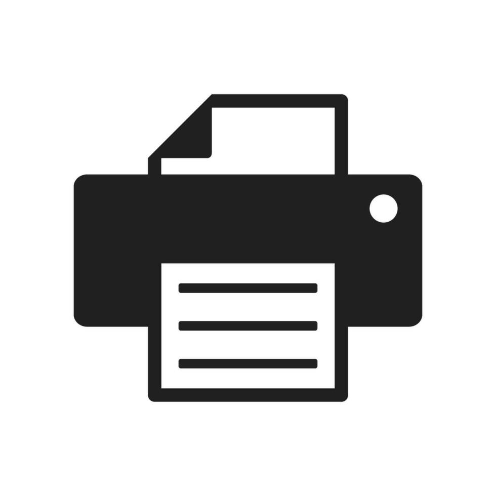 printer icon vector design illustration