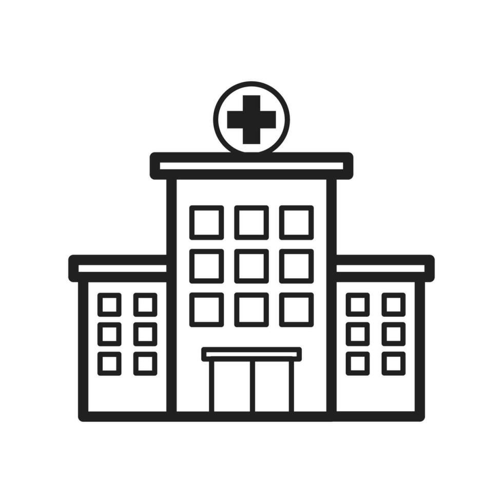 hospital icon vector design illustration