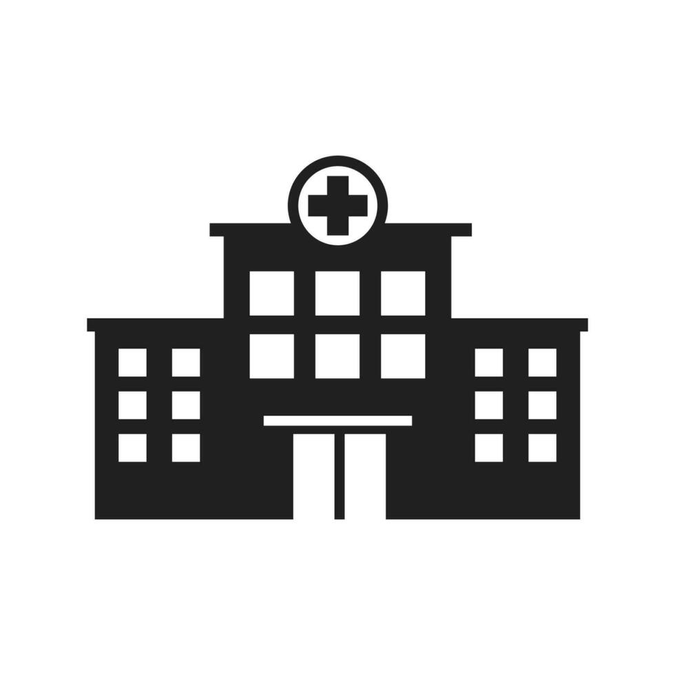 hospital icono vector diseño ilustración