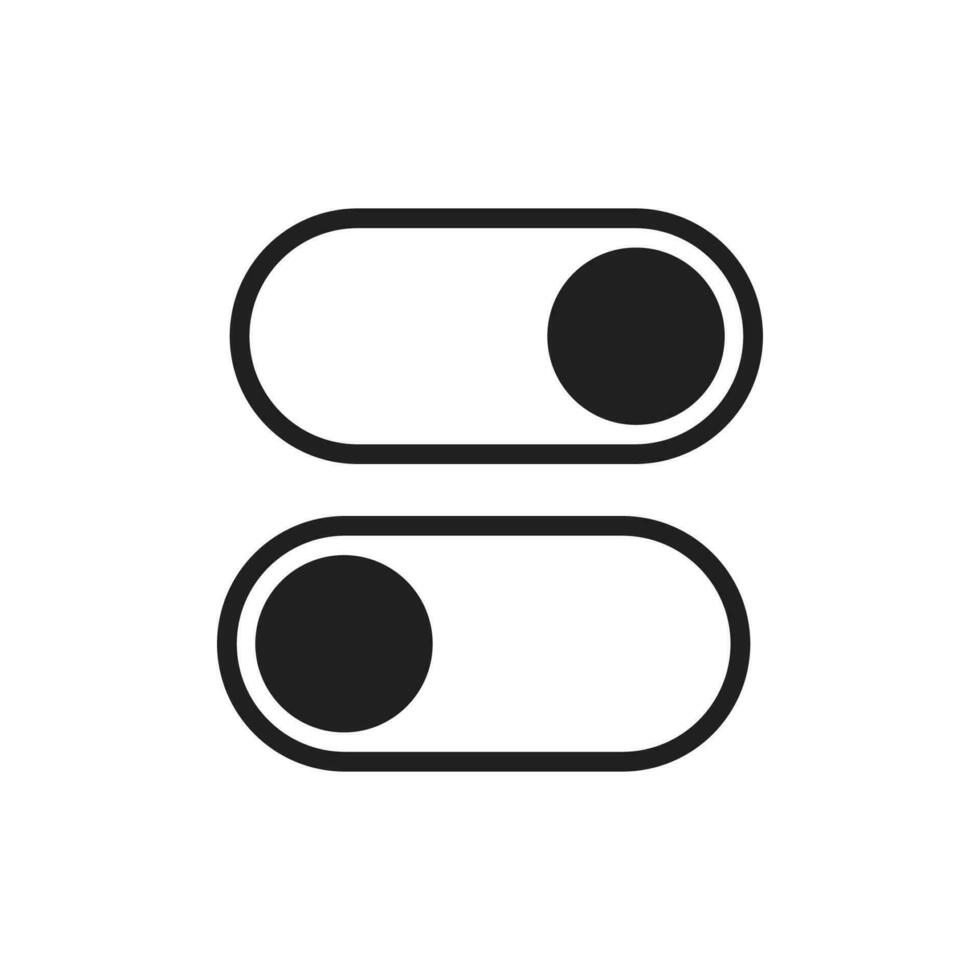 Toggle icon vector design illustration