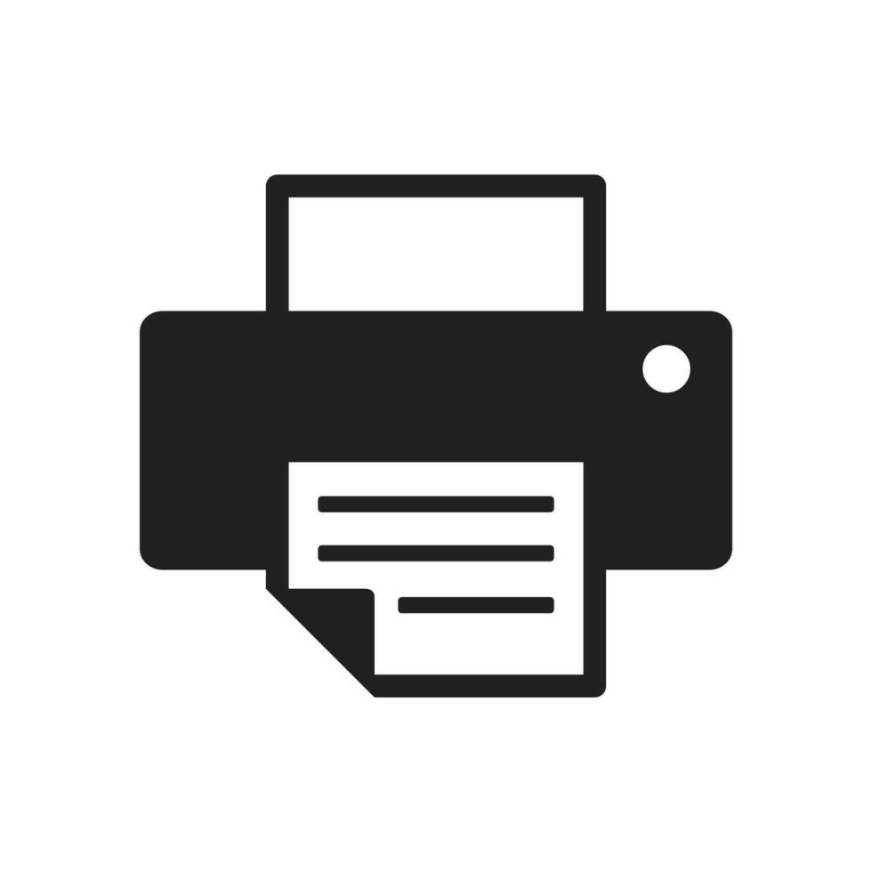 printer icon vector design illustration