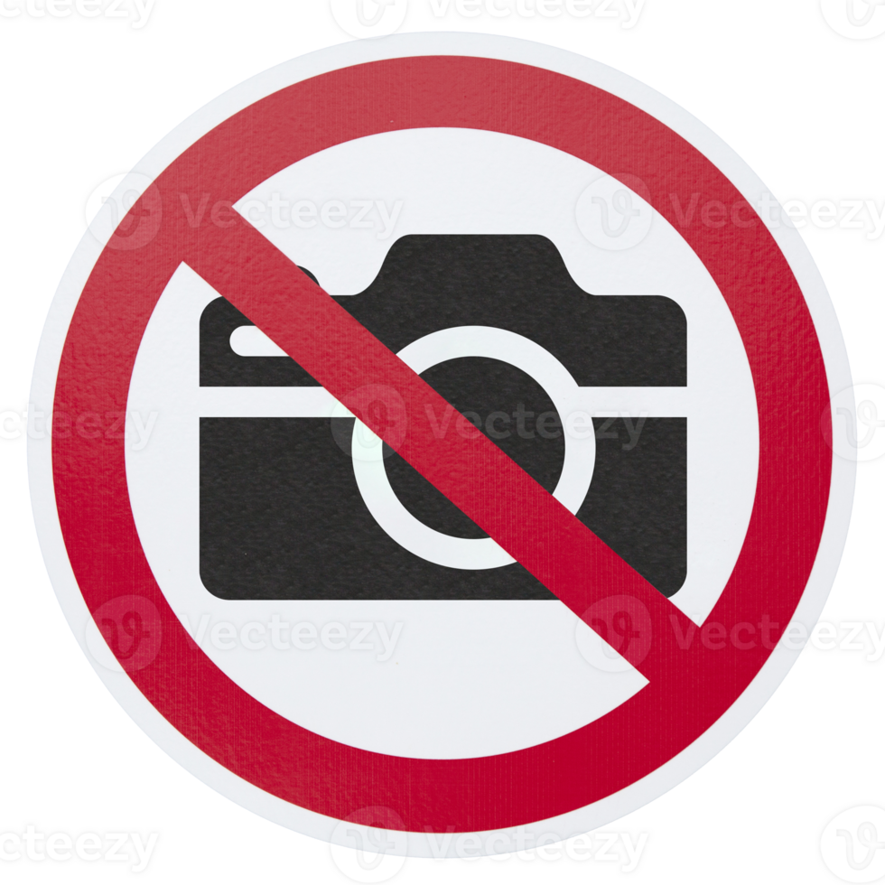 No camera sign png