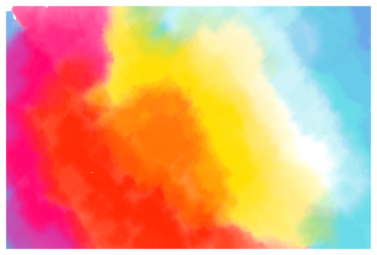 Colorful Water Color Effect Wallpaper Background png