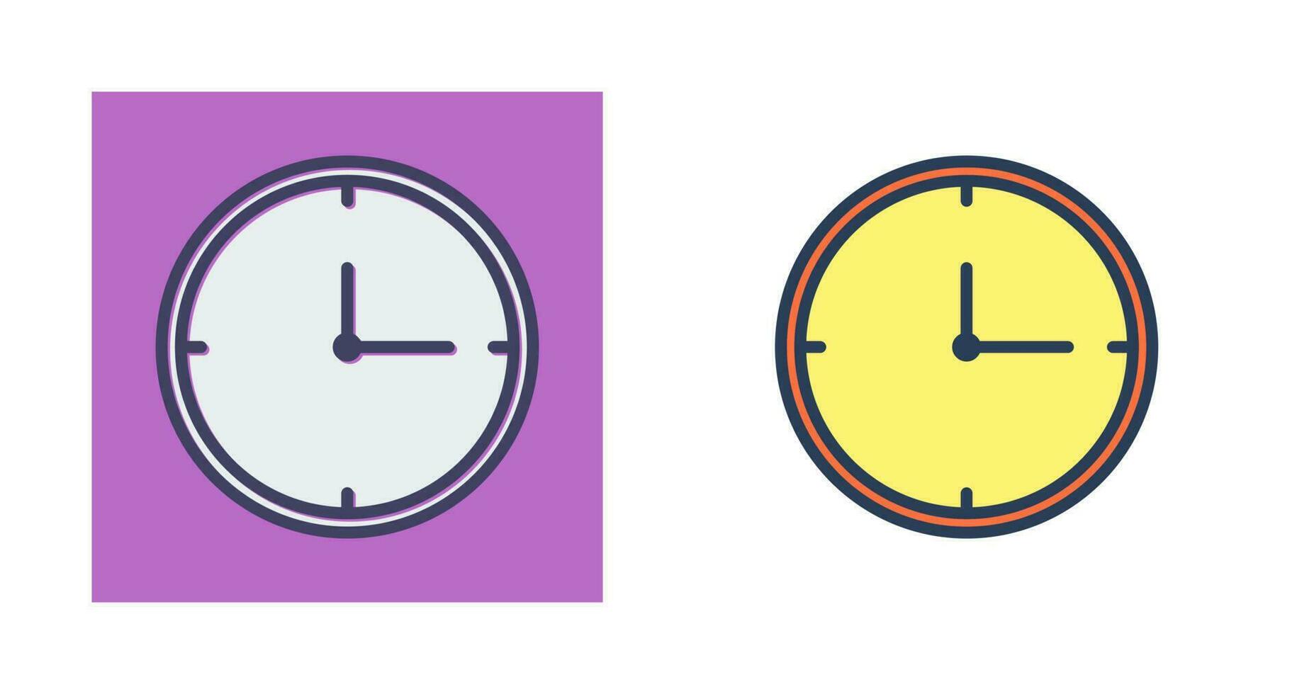 Clock Vector Icon