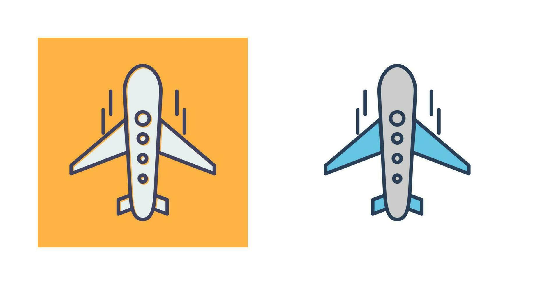 icono de vector de avión