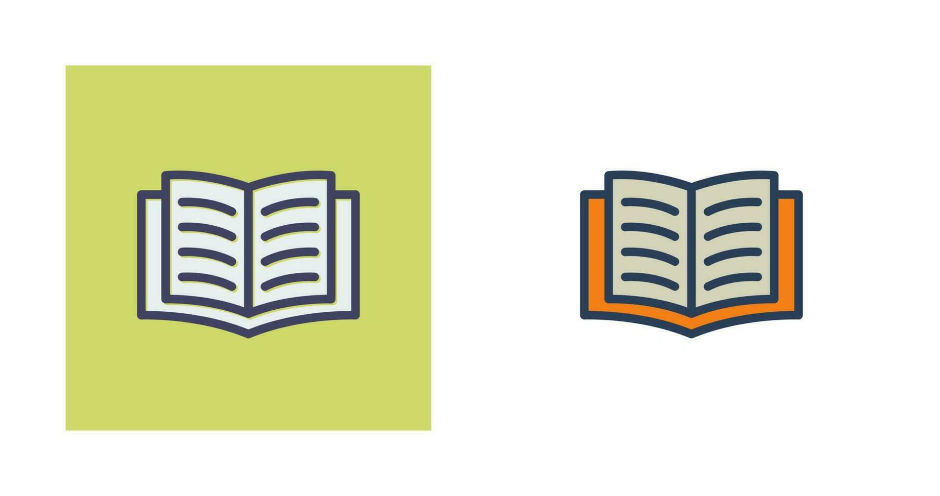 icono de vector de libro