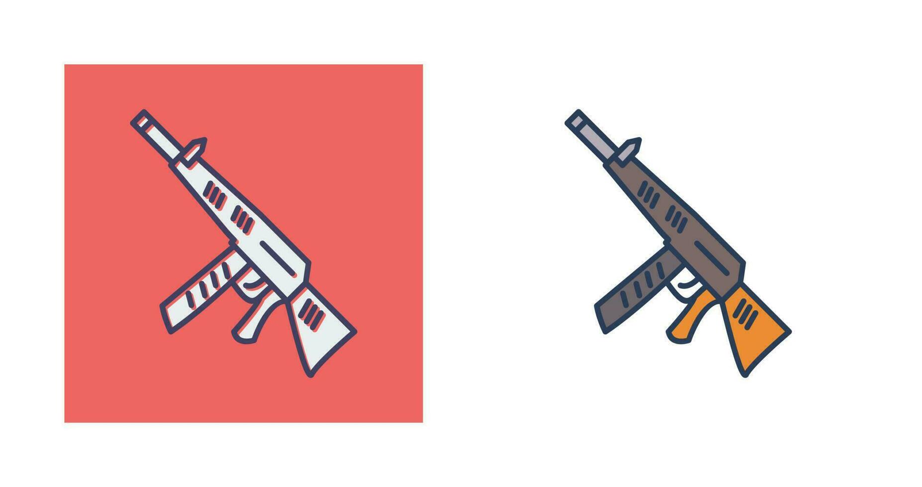 icono de vector de pistola