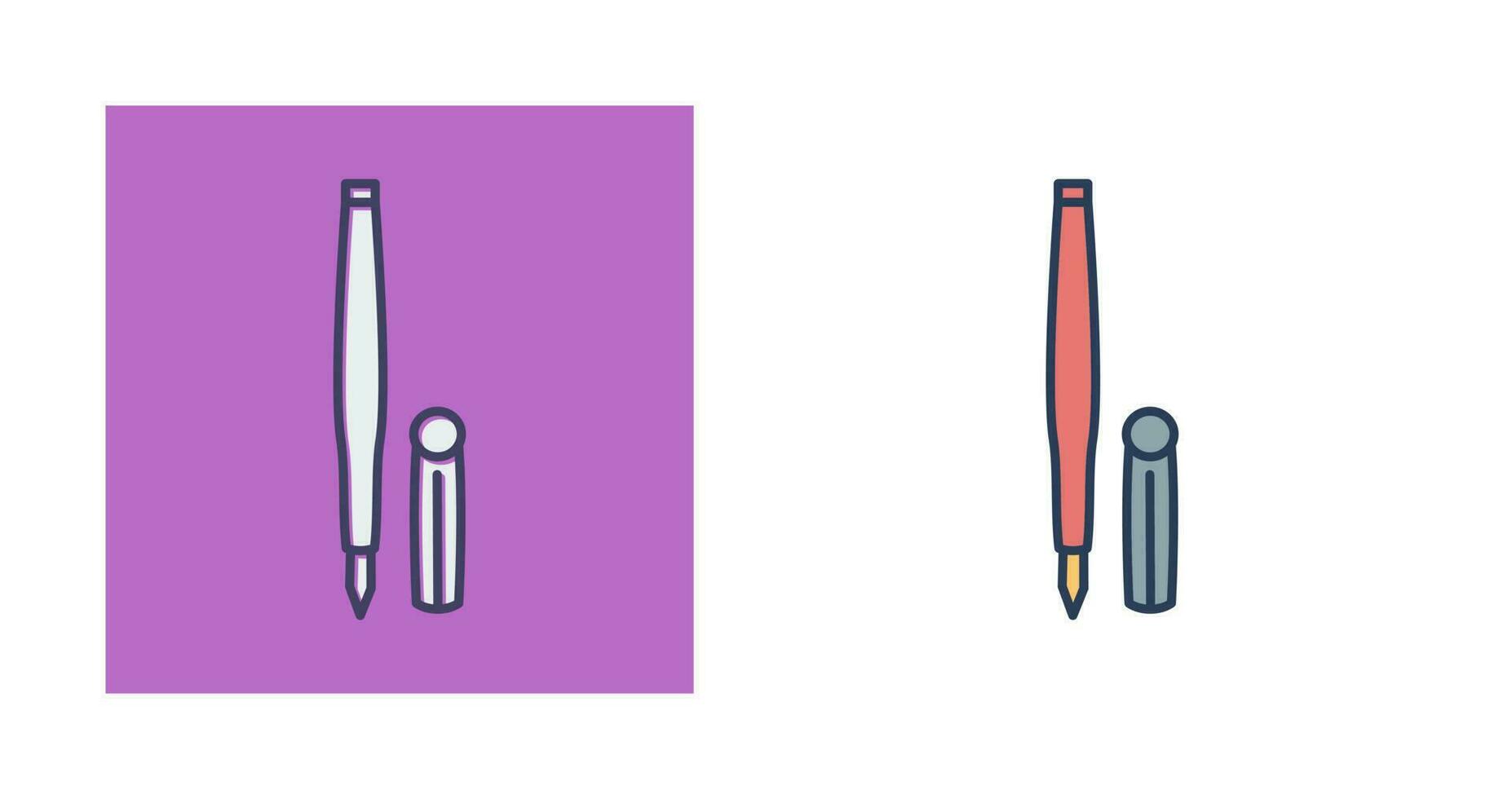 Fountain Pen Vector Icon