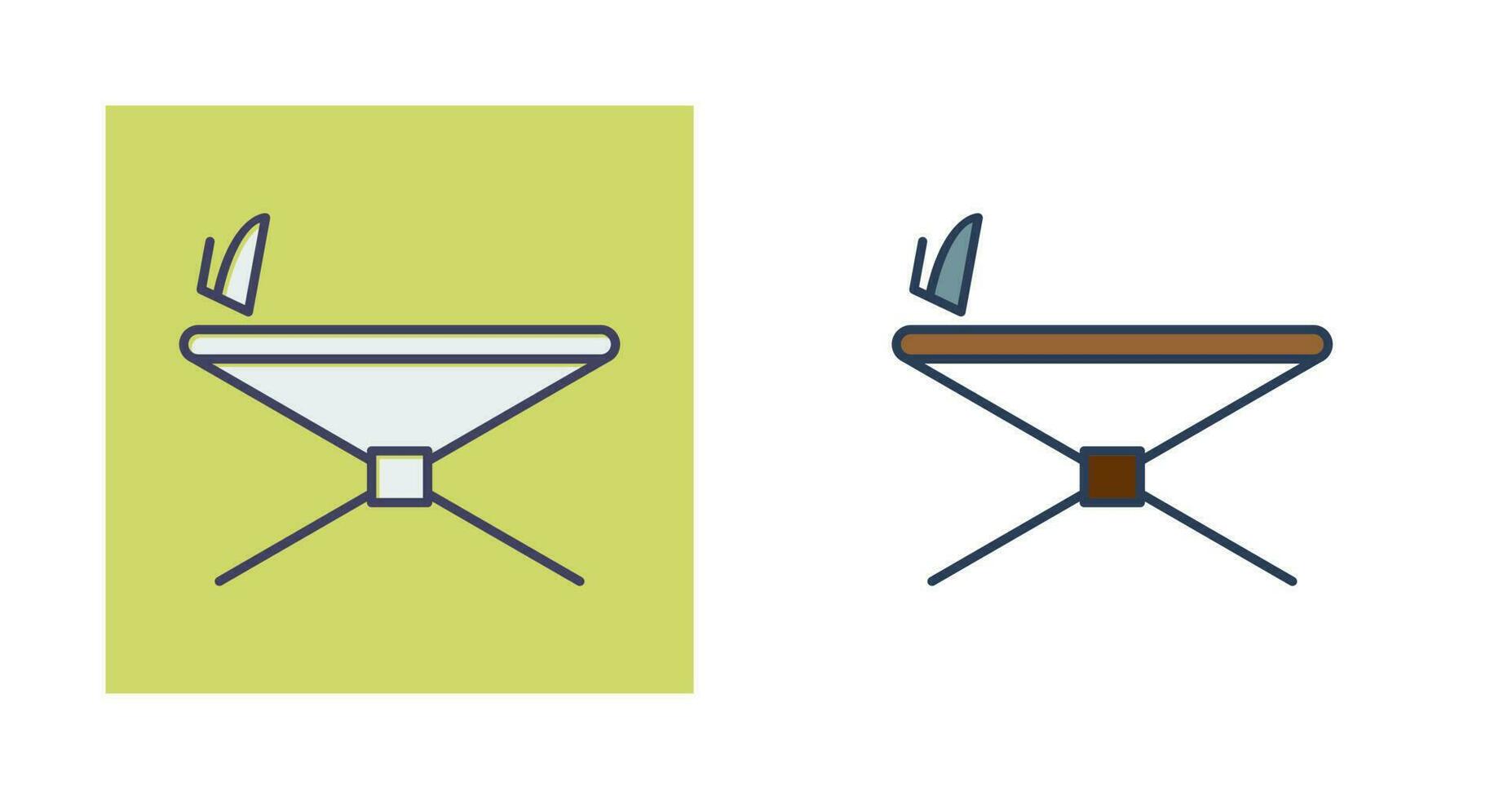 Iron Stand Vector Icon