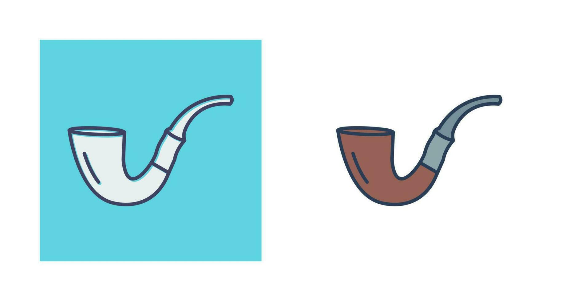 Cigar Pipe Vector Icon