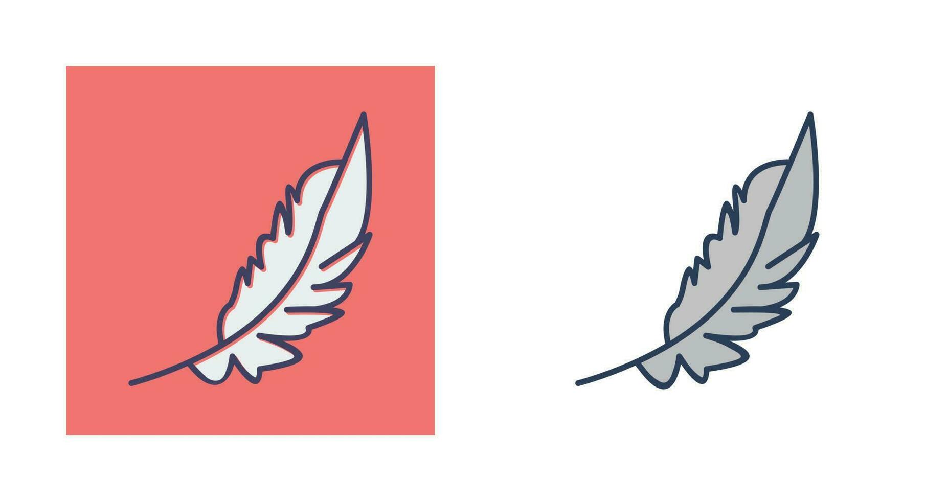 Feather Vector Icon