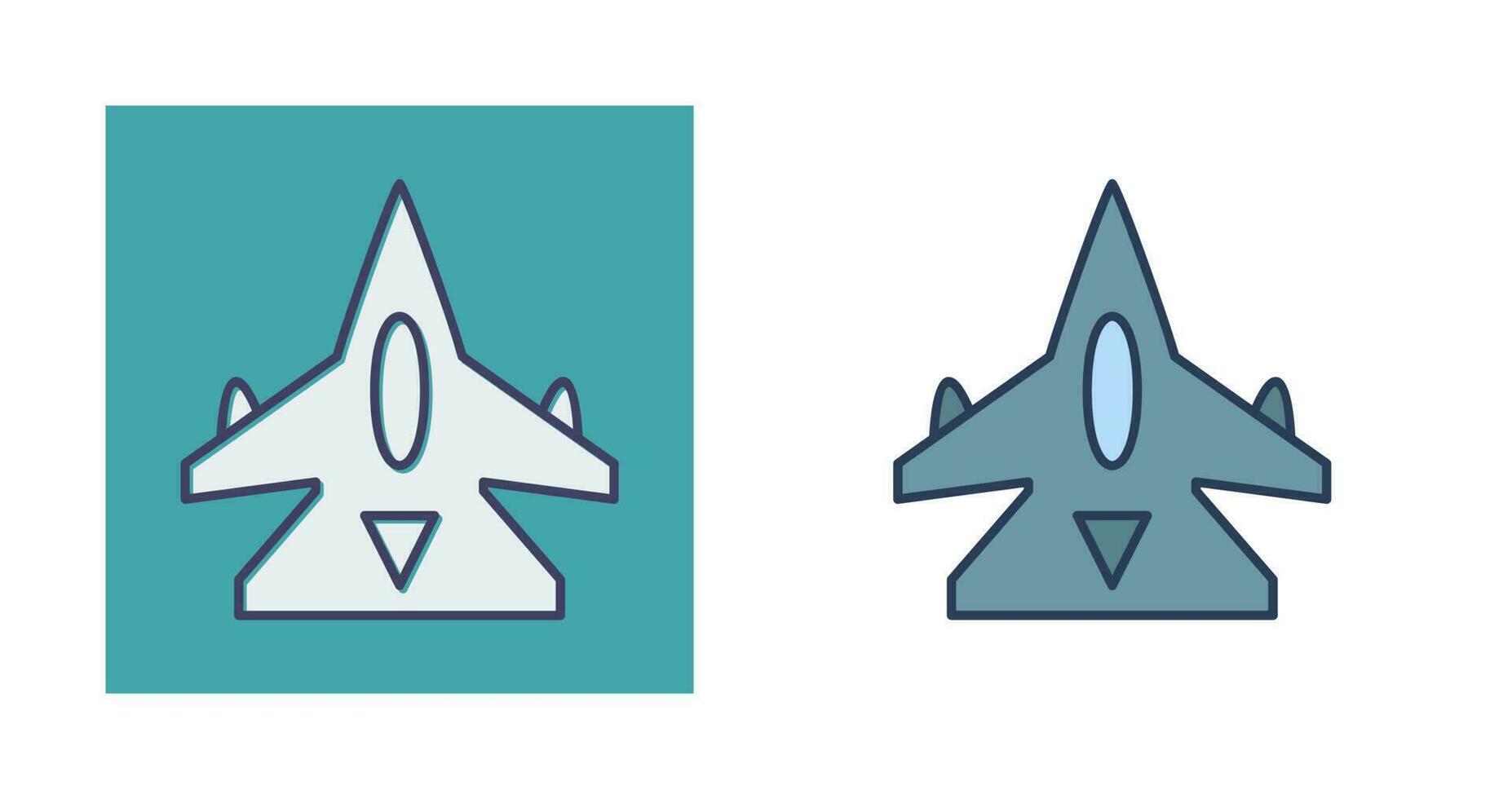 Fighter Jet Vector Icon