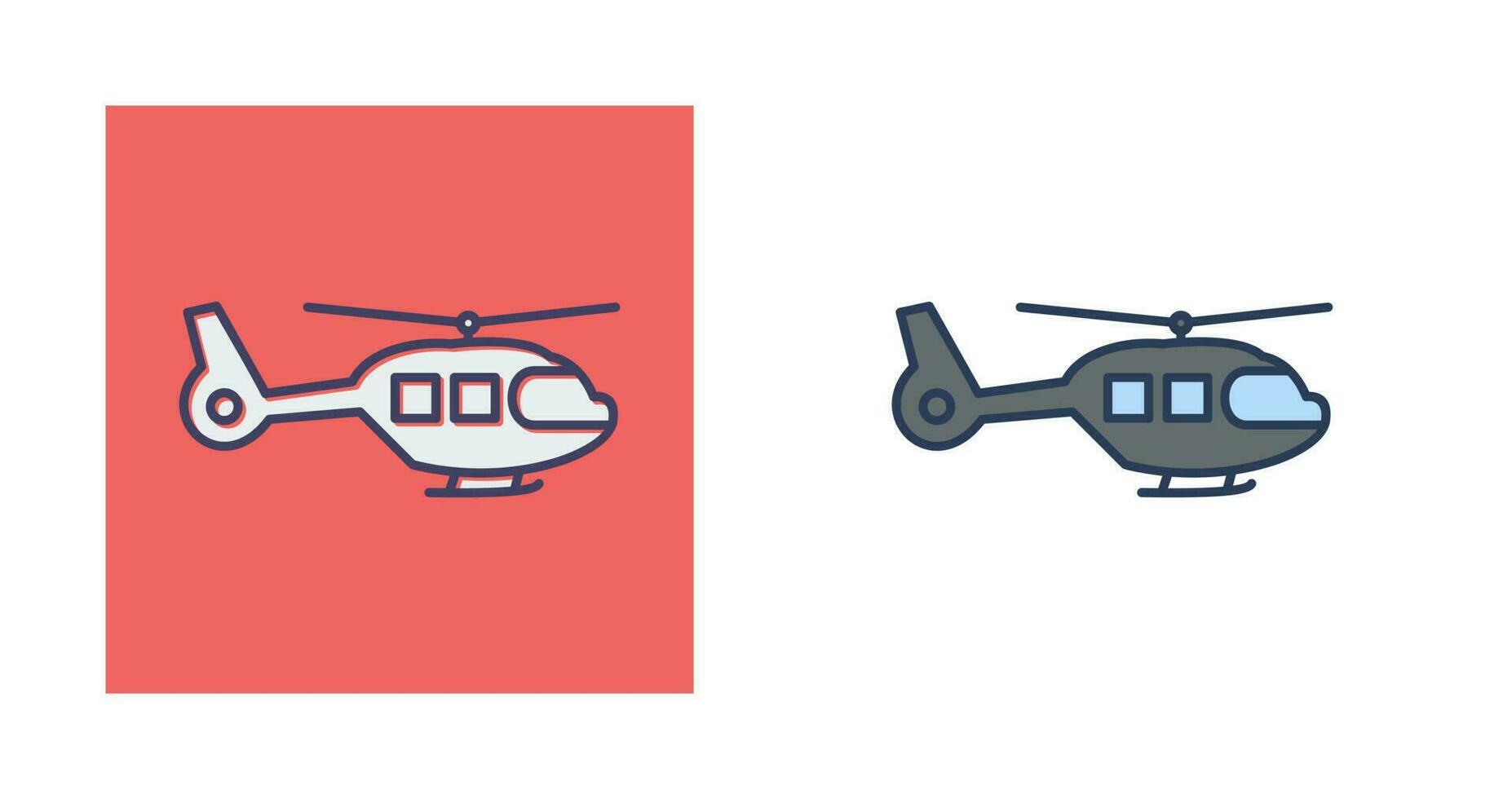 Helicopter Vector Icon