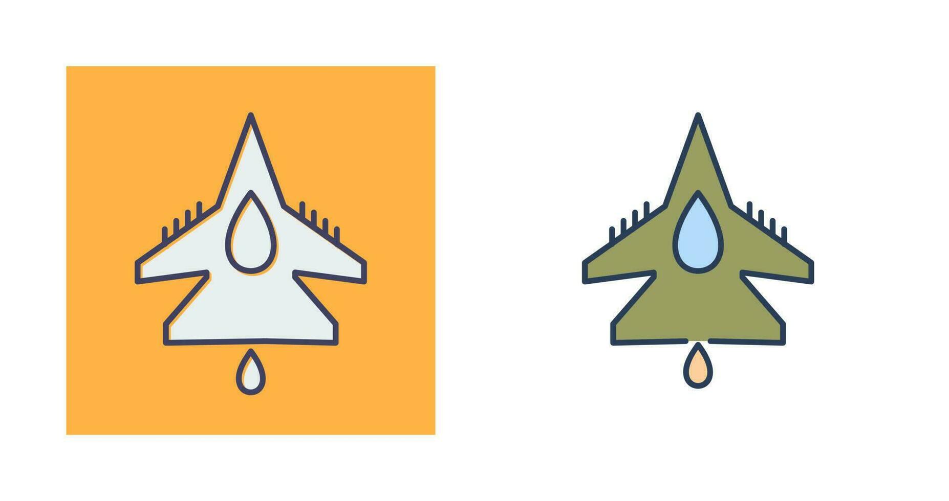 Fighter Jet Vector Icon