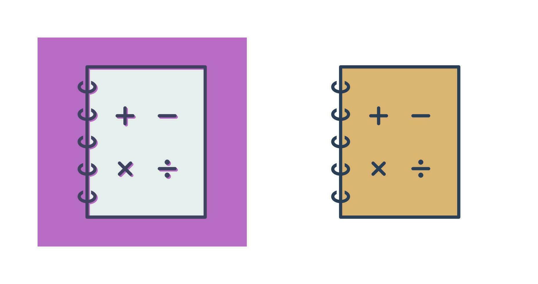 icono de vector de matemáticas