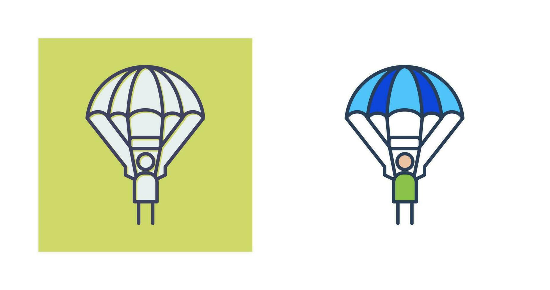 Parachuter Vector Icon