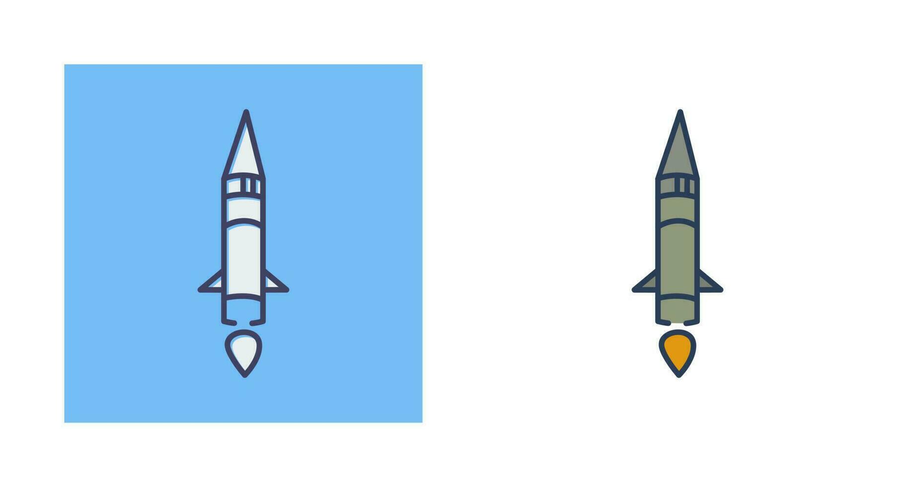 Missile Vector Icon