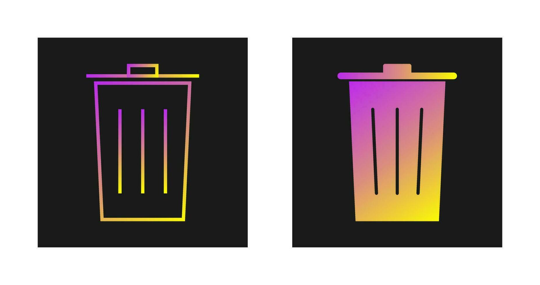 Trash Vector Icon