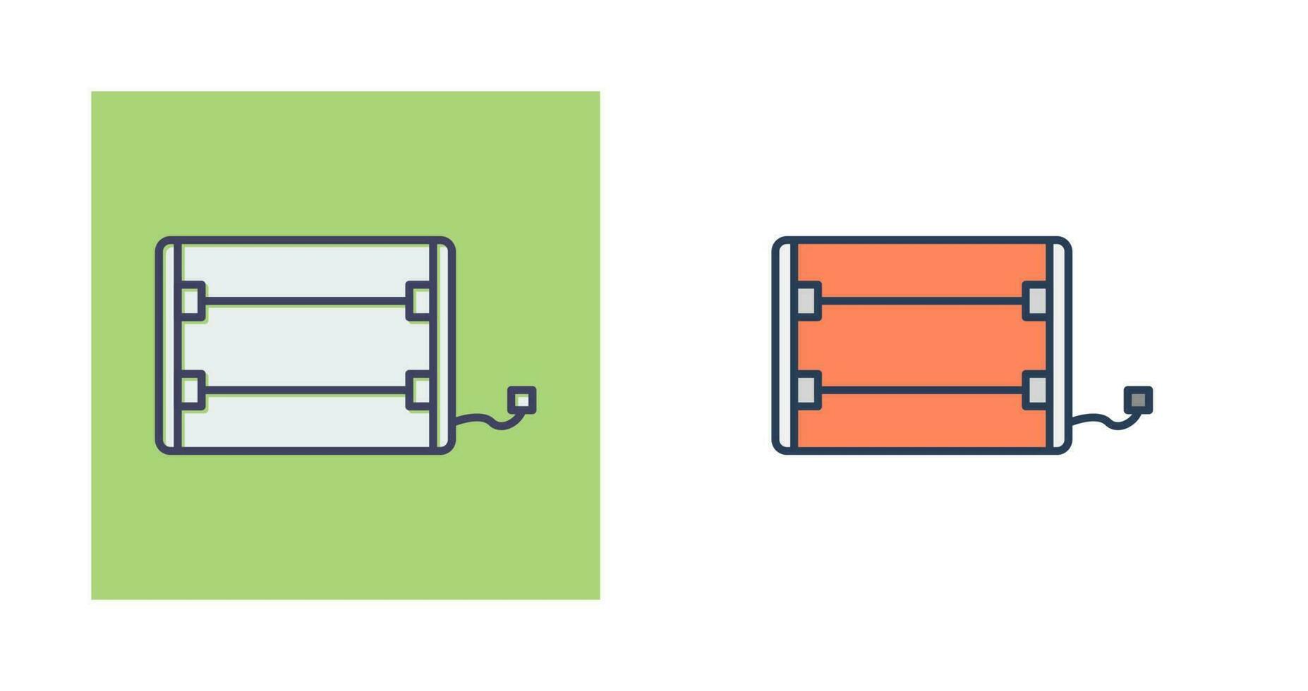 Electric Heater Vector Icon