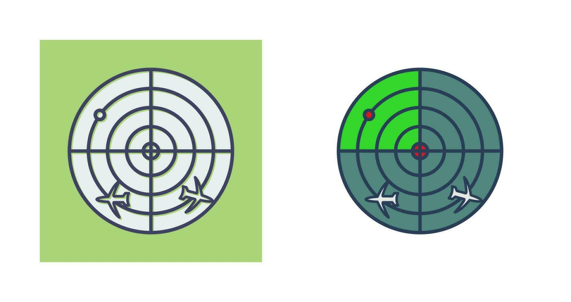 Radar Screen Vector Icon