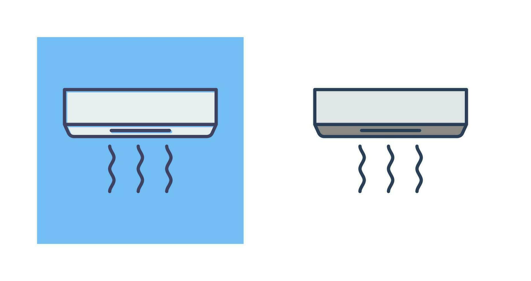 icono de vector de cortina de aire