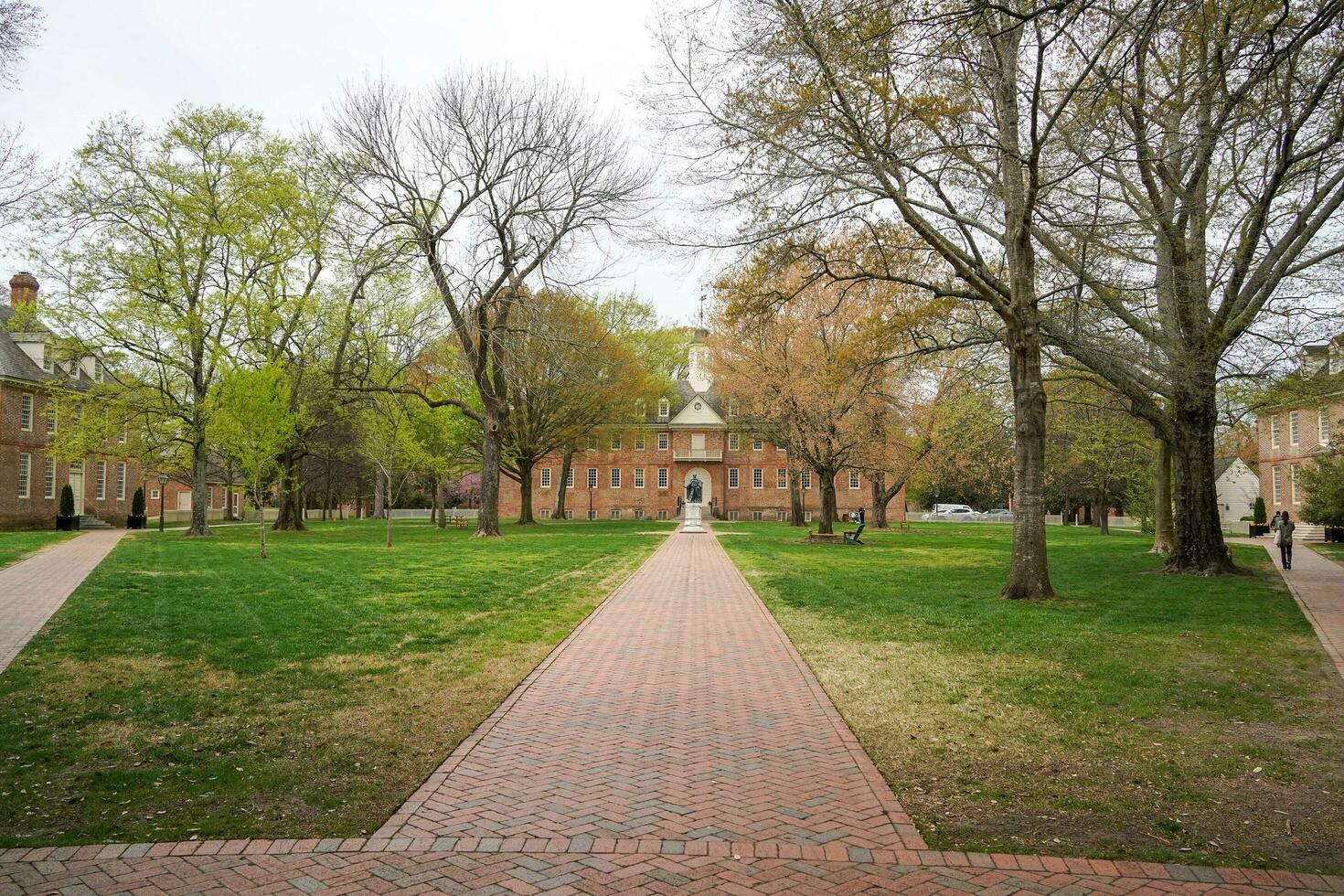 william and mary university chartered in 1693 in Williamsburg. photo