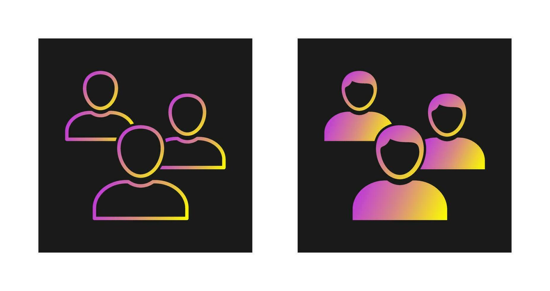 Members Vector Icon