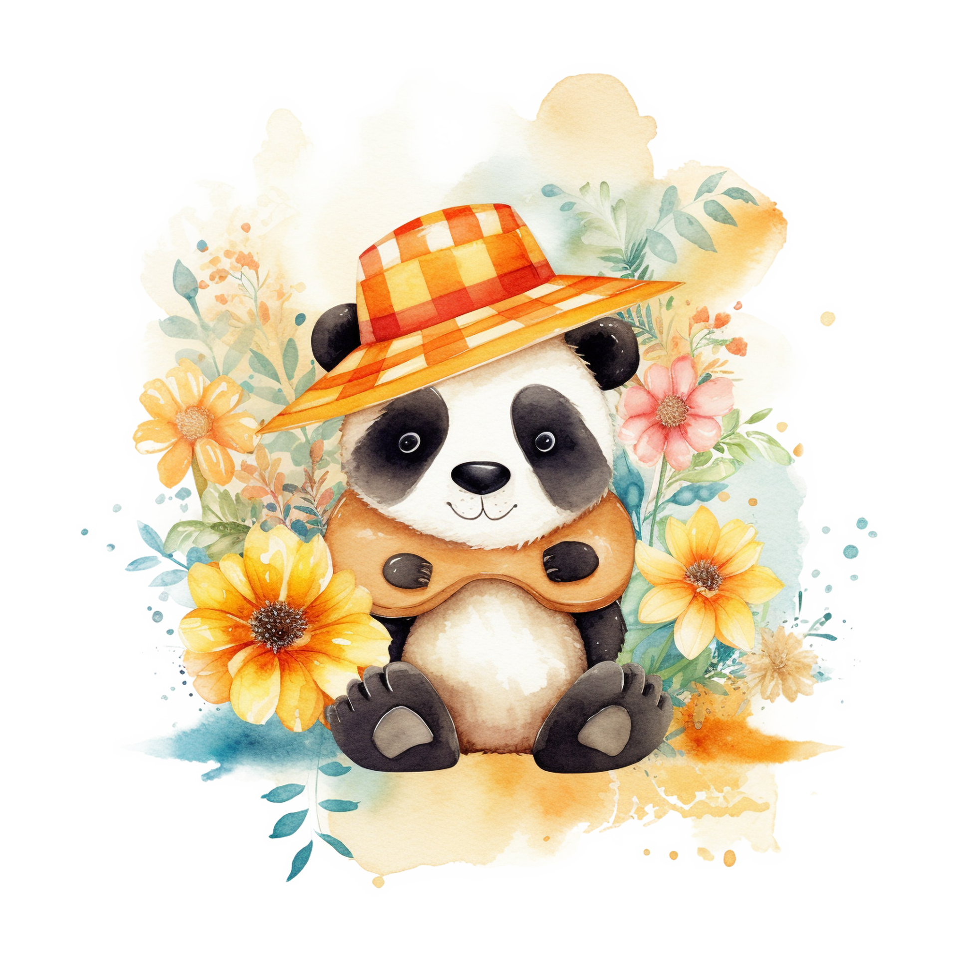 panda illustration - Google Search  Panda art, Cute panda, Panda painting