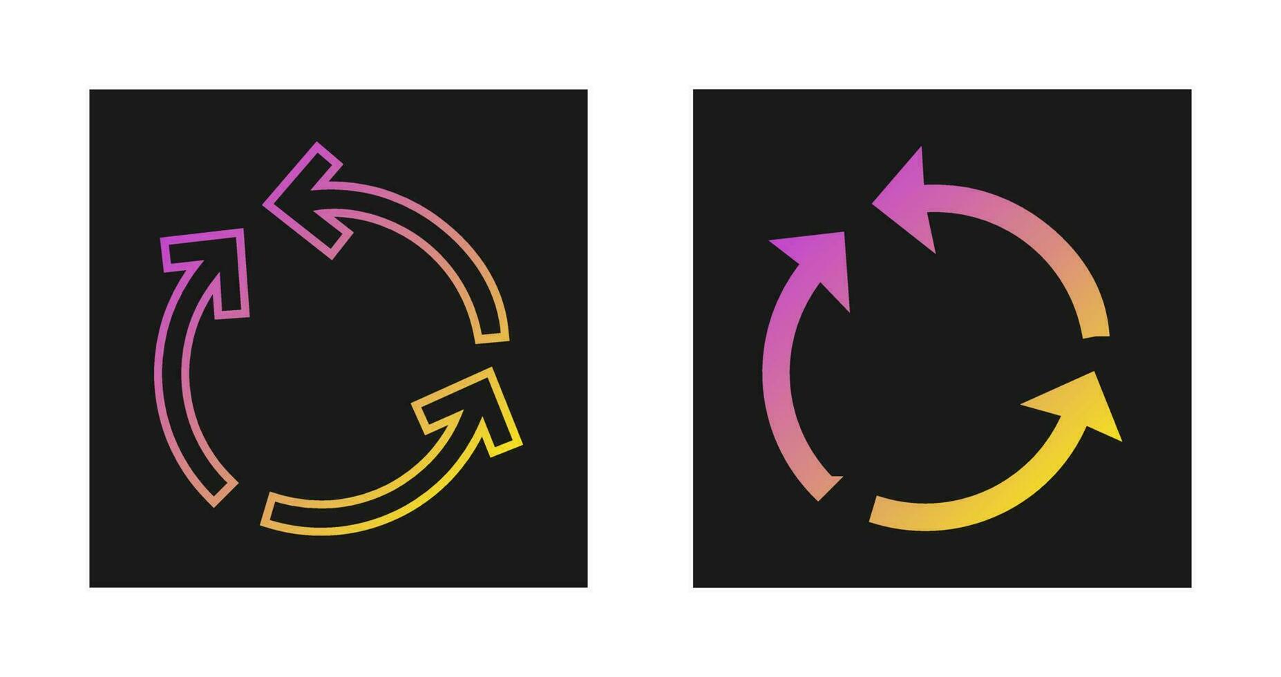 Cycle Arrow Vector Icon
