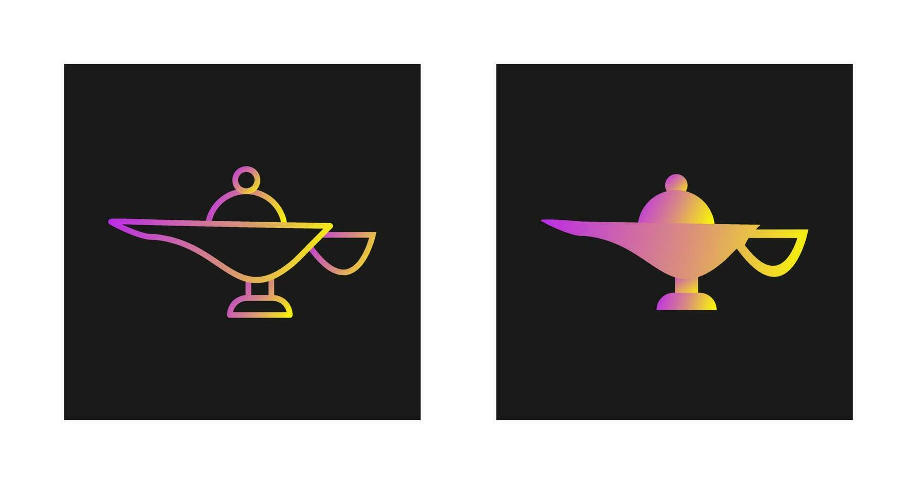 Magical Lamp Vector Icon