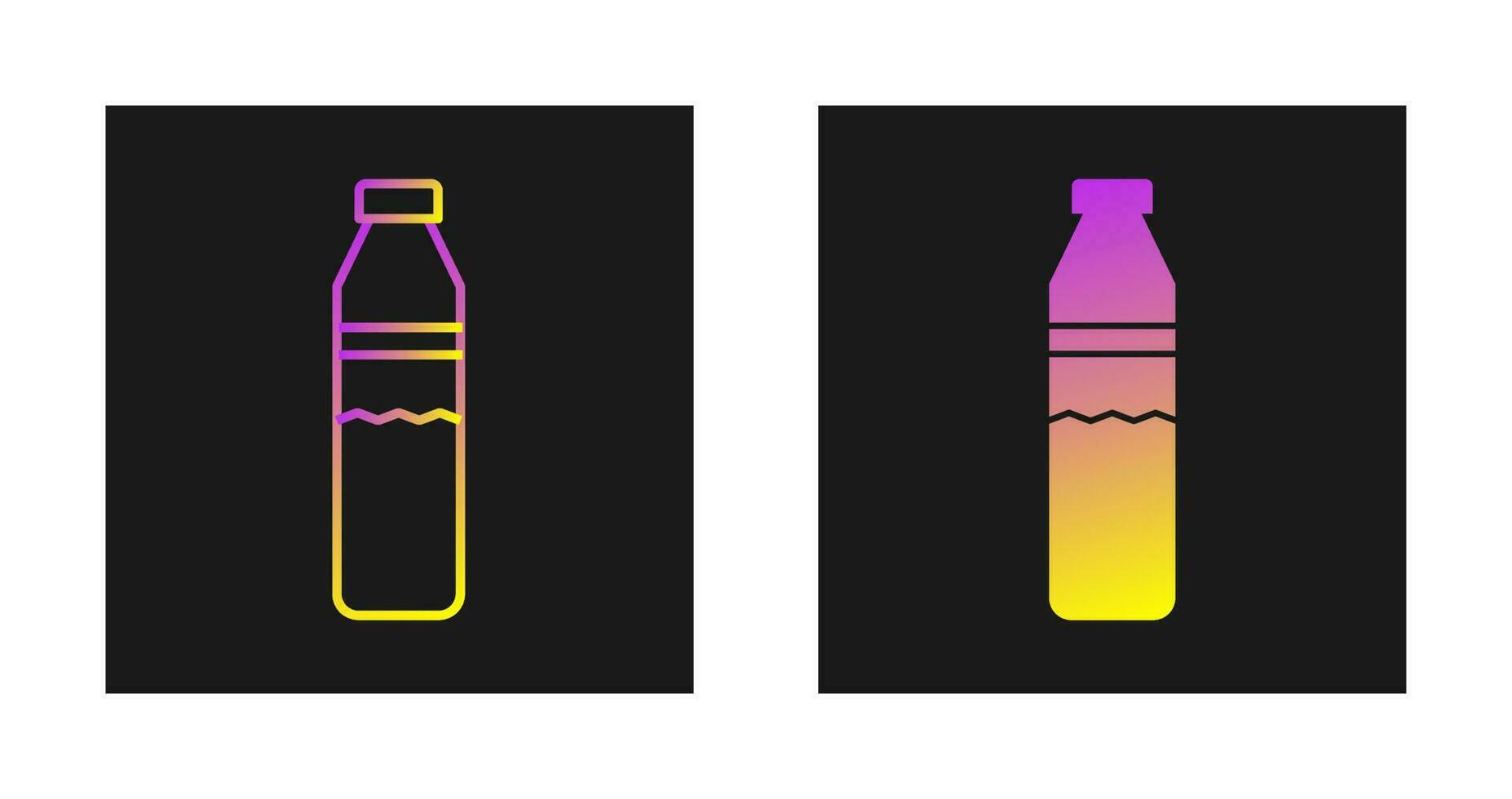 Water Bottle Vector Icon