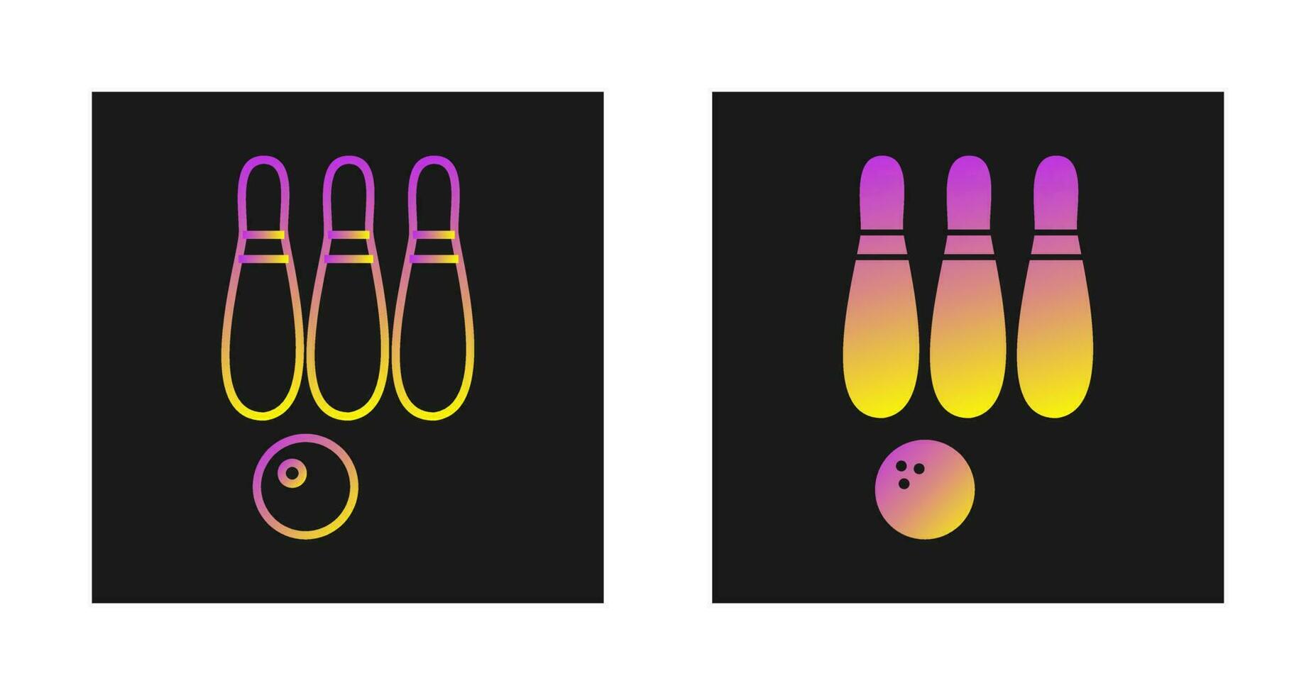 Bowling Vector Icon