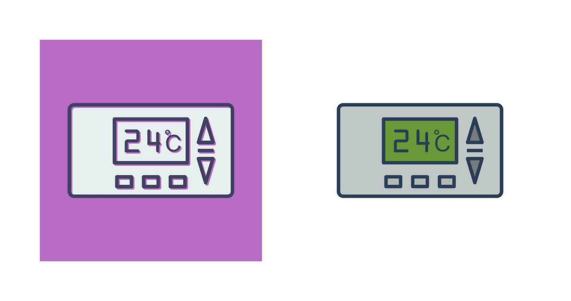 Thermostat Vector Icon