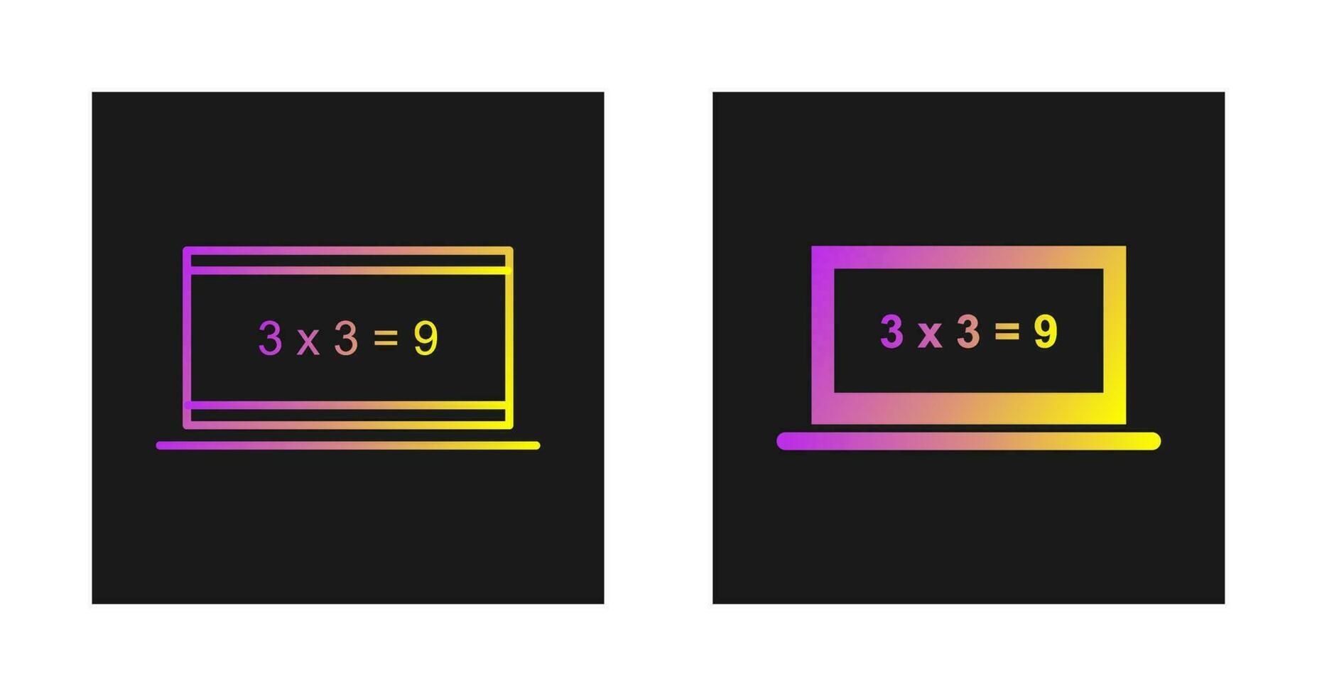 Online Calculation Vector Icon