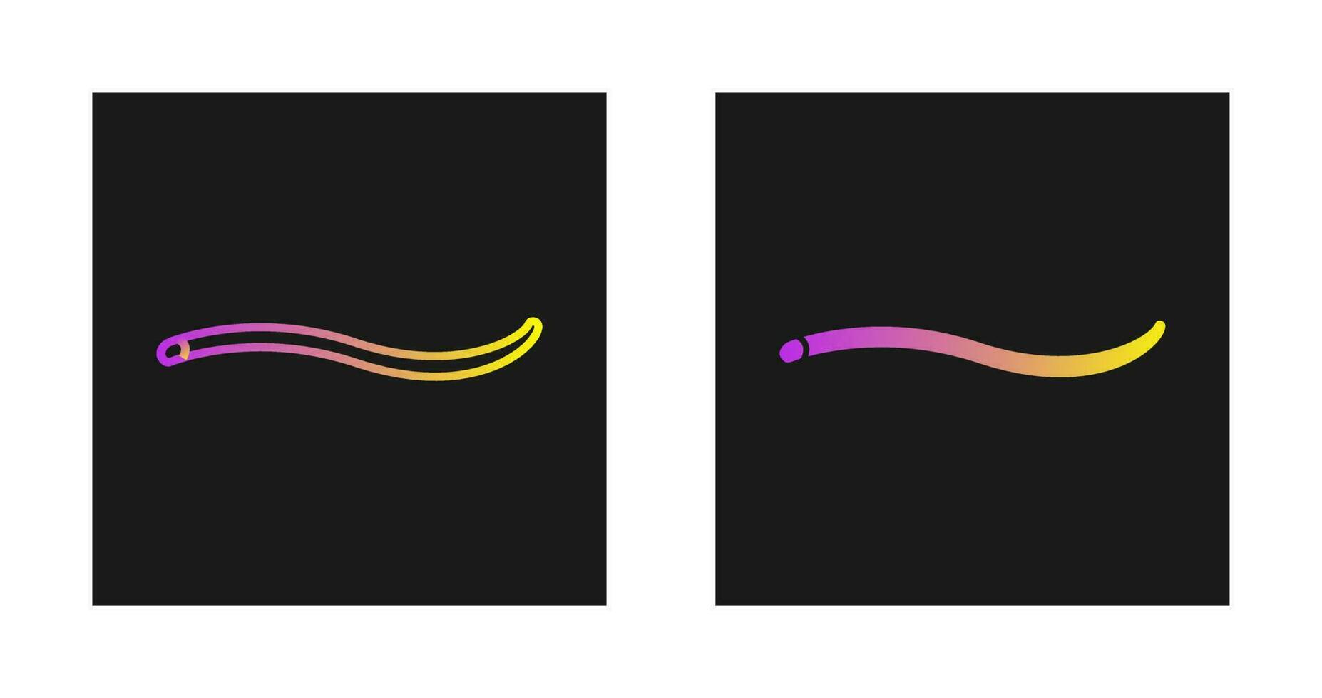 Worm Vector Icon