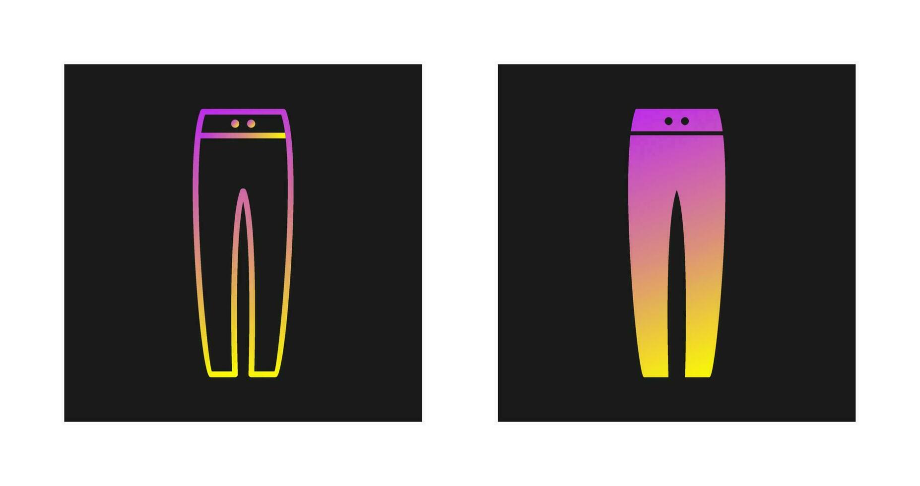 Warm Trousers Vector Icon