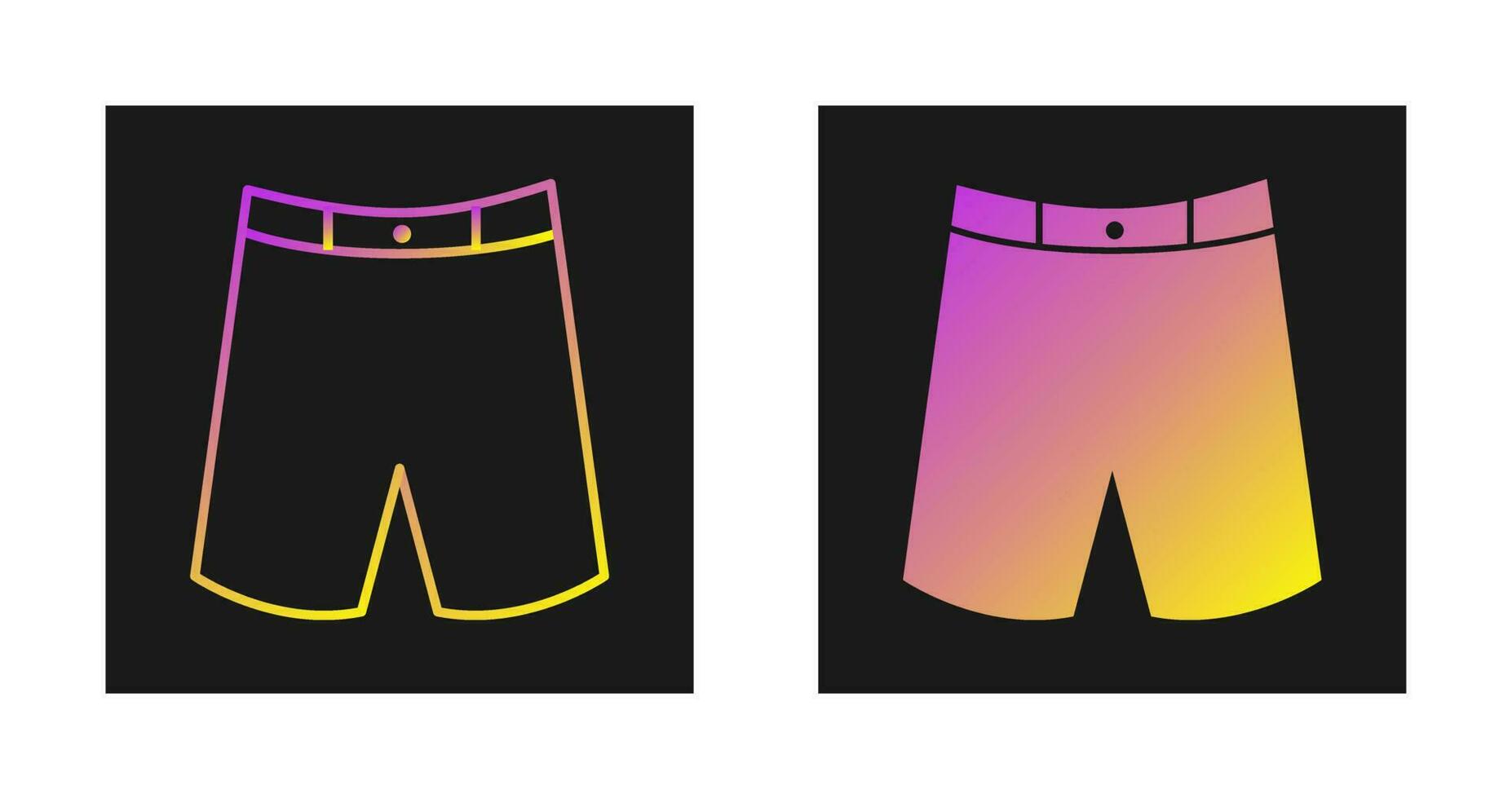 Shorts Vector Icon