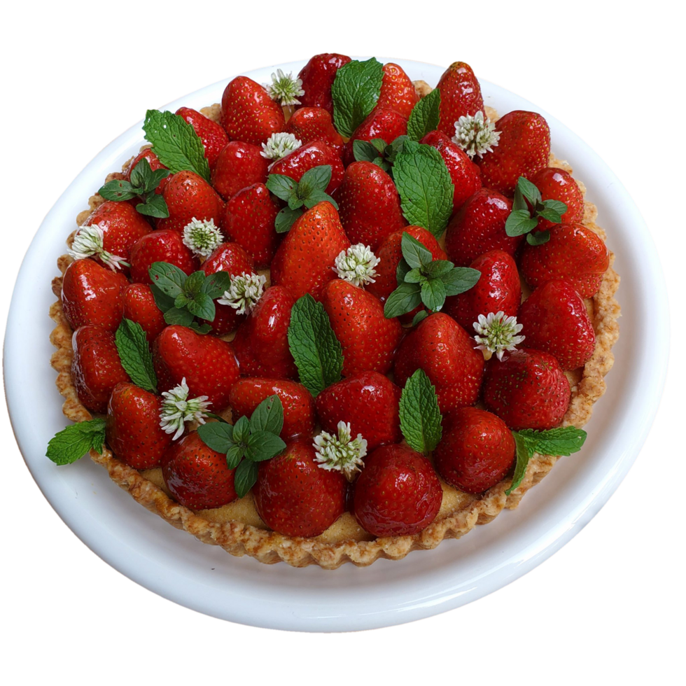 elaborato Alimenti a partire dal fragole. fragola crostata png