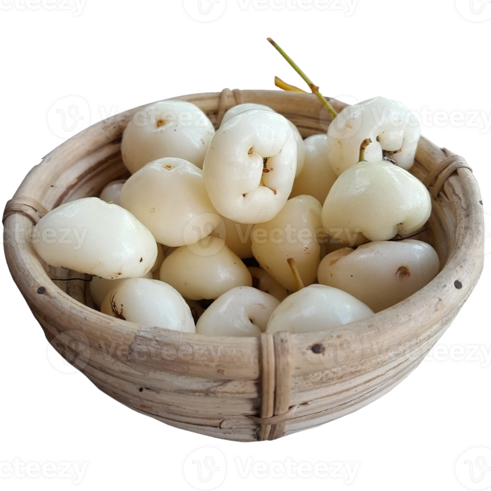 Water Apple Java Apple Jamrul in a bowl 23958982 PNG