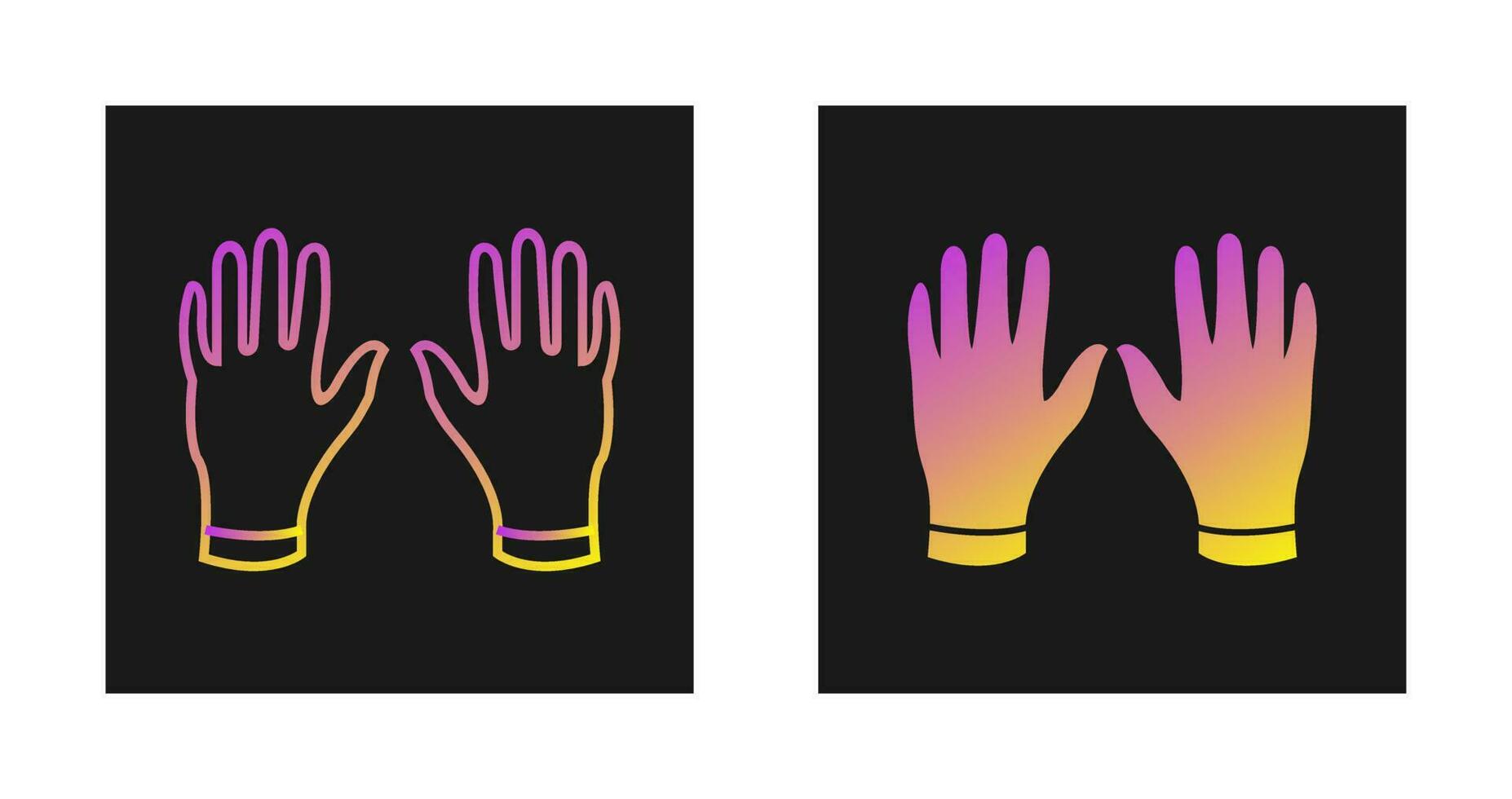 Gloves Vector Icon