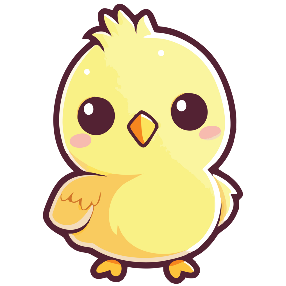 Transparent background with a chick png