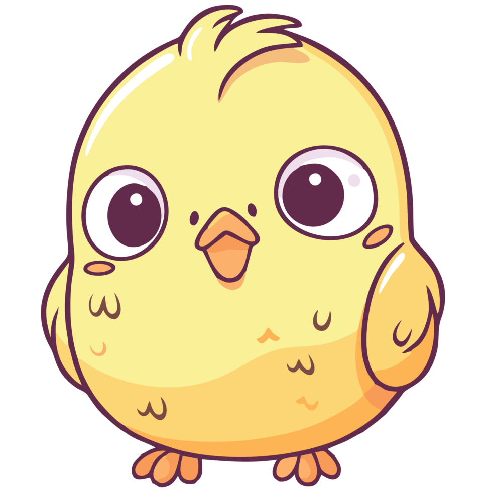 Chick with transparent background png