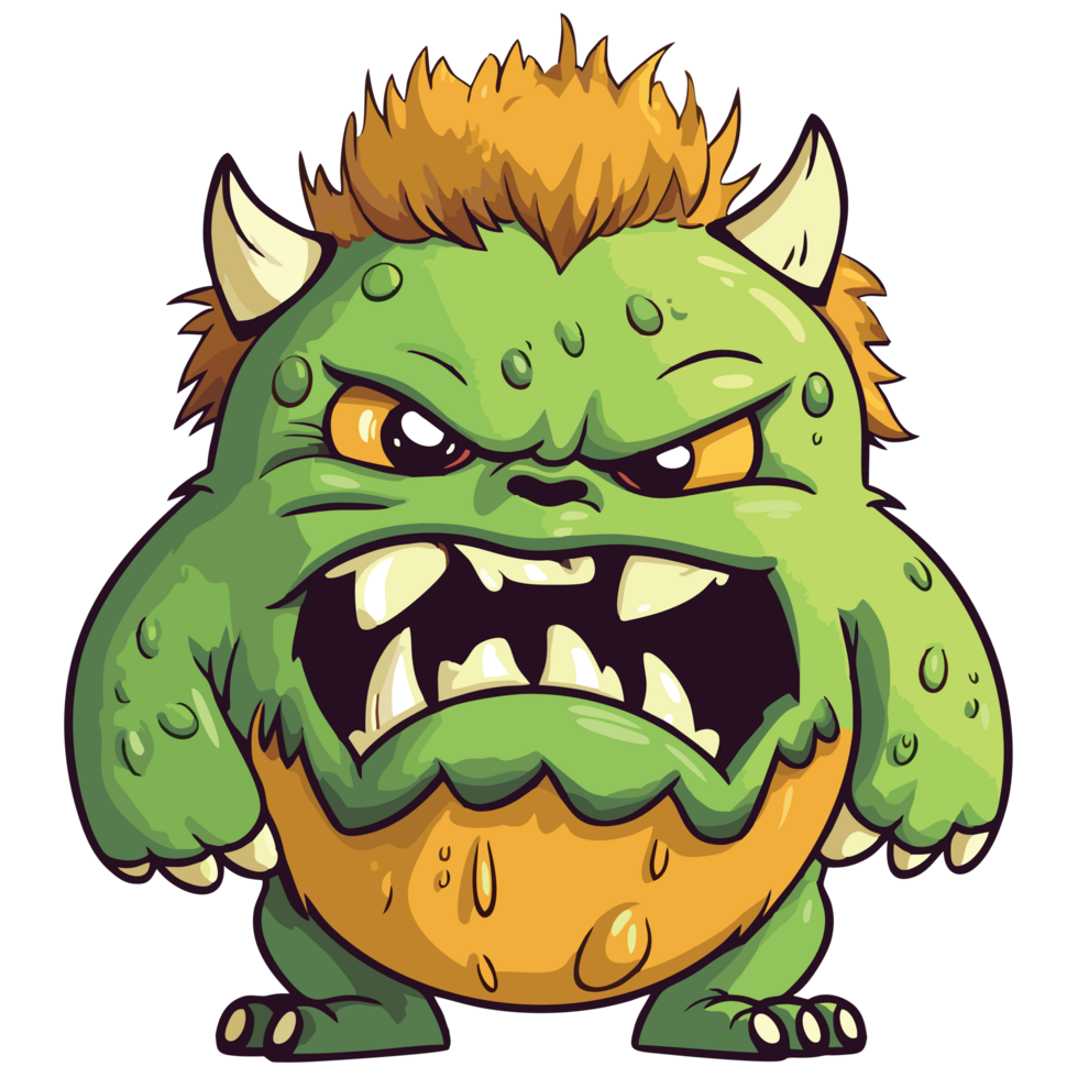 Kawaii monster character png