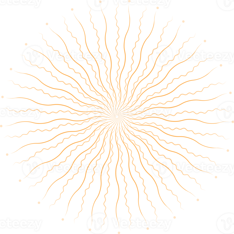 Abstract firework isolated on transparent background. png