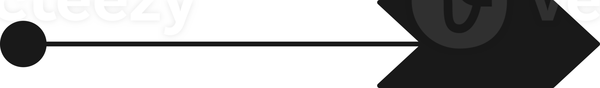 Arrow symbol. Turn right. Transparent flat design element. png