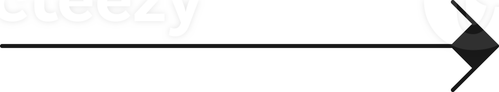 Arrow symbol. Turn right. Transparent flat design element. png