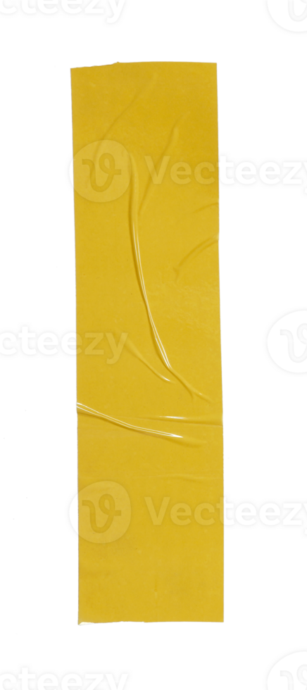 adhesive paper sticker on transparent background png file